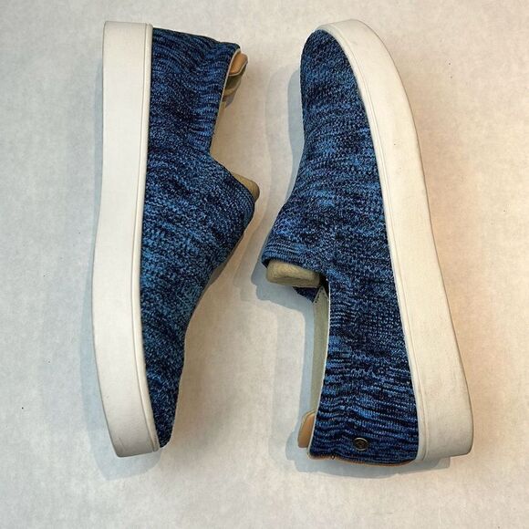 Spenco Womens Coastal Slip On Shoes Patriot Blue Sz 10 Knit Orthotic Lightweight - Picture 6 of 9